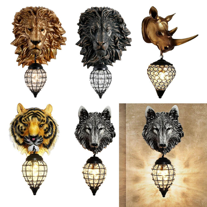 Wall Sconce Lights LED Wall Lamp Fixtures Lighting Metal Glass Shade Wall