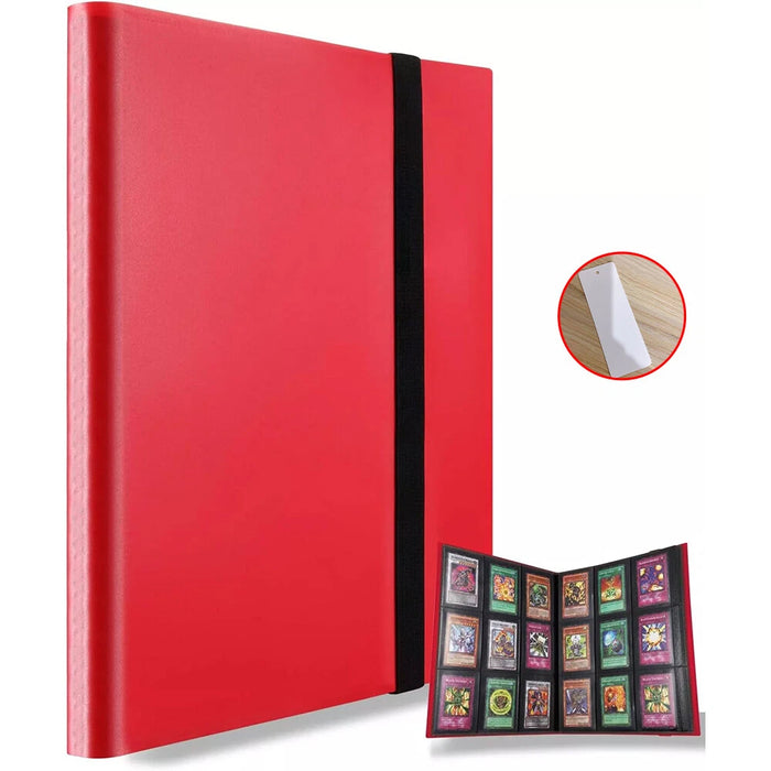 Trading Cards Album Folder 360 Pockets Card Binder Holder Game Card Sleeves Case