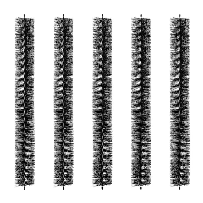 Gutter Brush, 15 Feet Total Length 4.33 Inch Diameter Gutter Cleaning Tools, Gro