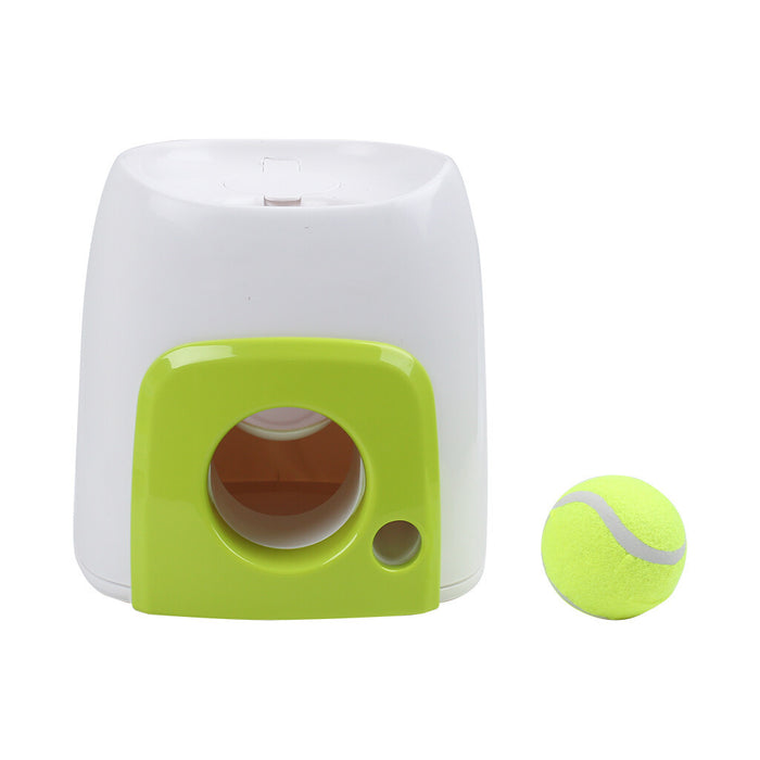 Automatic Pet Ball Launcher Toy Interactive Fetch Chucker Thrower For Dog Cat
