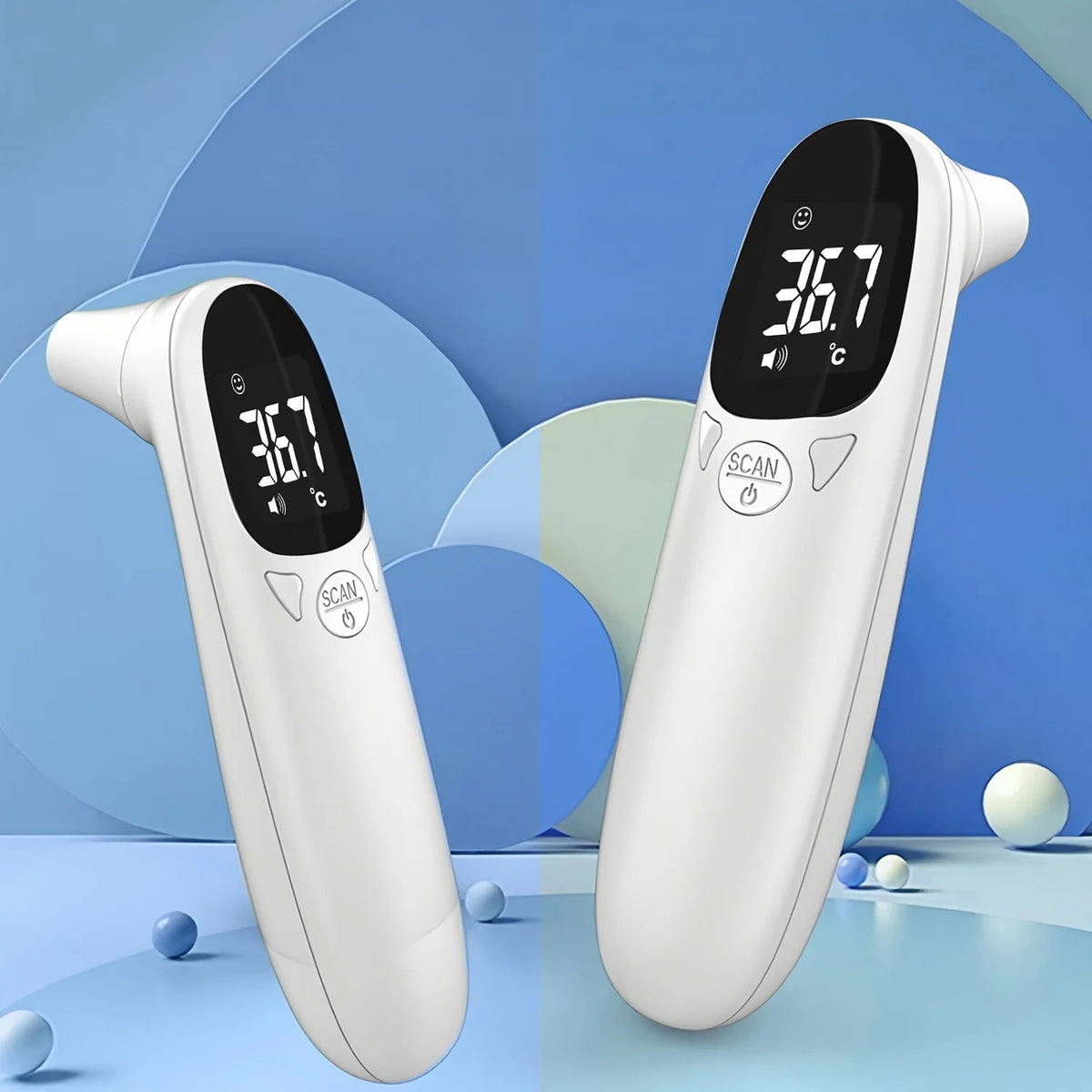 Medical Body Thermometer Multi Function Temperature Meter Home Non-contact For C
