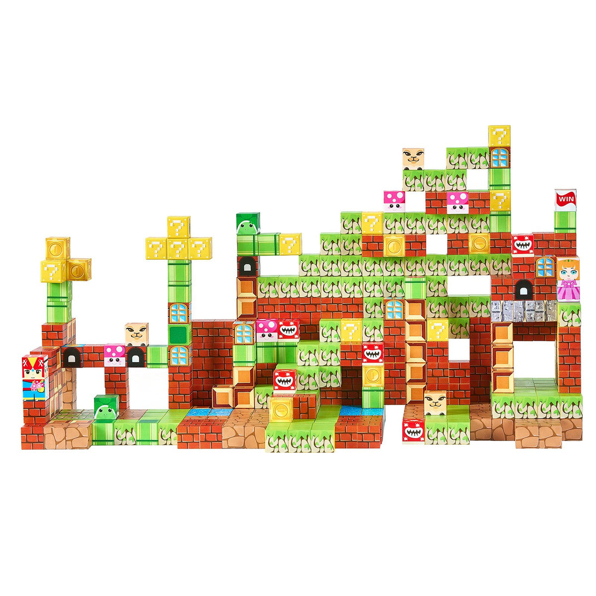Magnetic Blocks, 100 PCS Magnet Blocks Set, Magnetic Building Cubes For Kids, ST