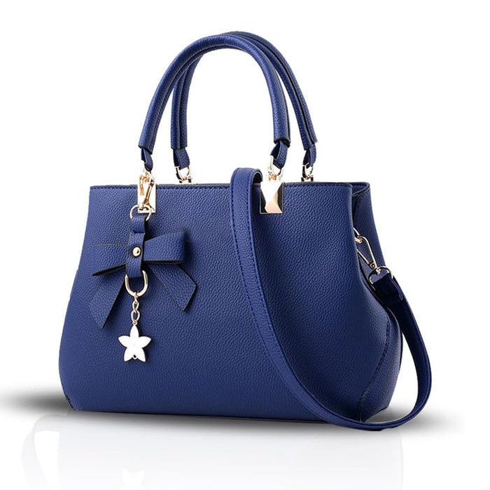 Women's Handbags, New Top Handle Shoulder & Messenger Tote Bag---Blue