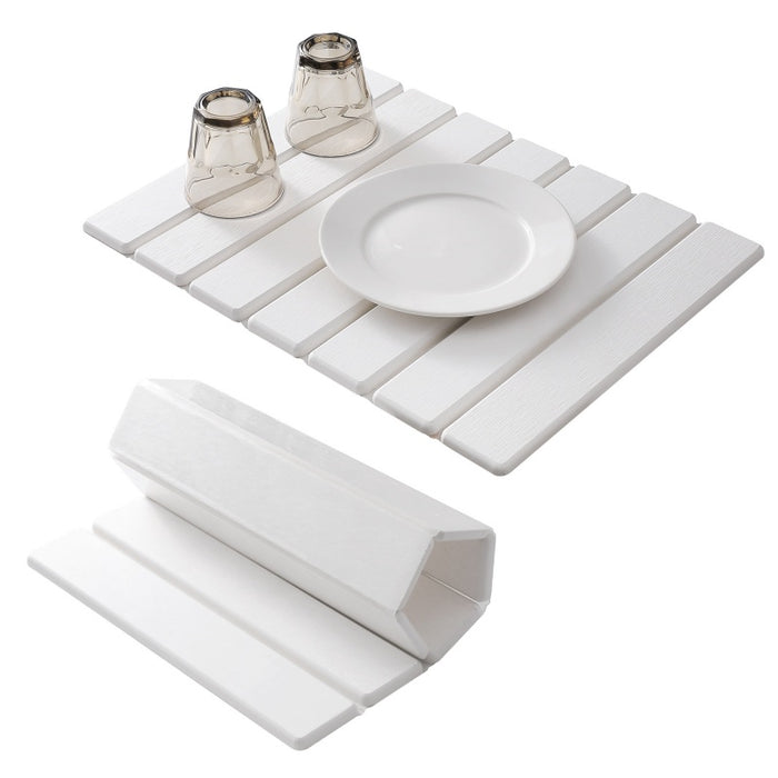 Foldable Stone Dish Drying Mat Super Absorbent Diatomaceous Earth Drying Mats UK