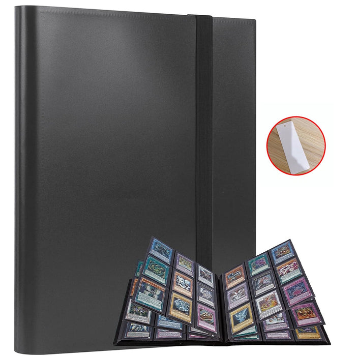 Trading Cards Album Folder 360 Pockets Card Binder Holder Game Card Sleeves Case