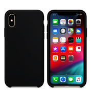 For Silicone Case 12 Liquid Rubber Cover--black