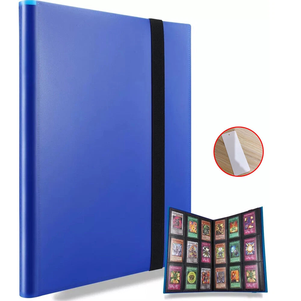 Trading Cards Album Folder 360 Pockets Card Binder Holder Game Card Sleeves Case