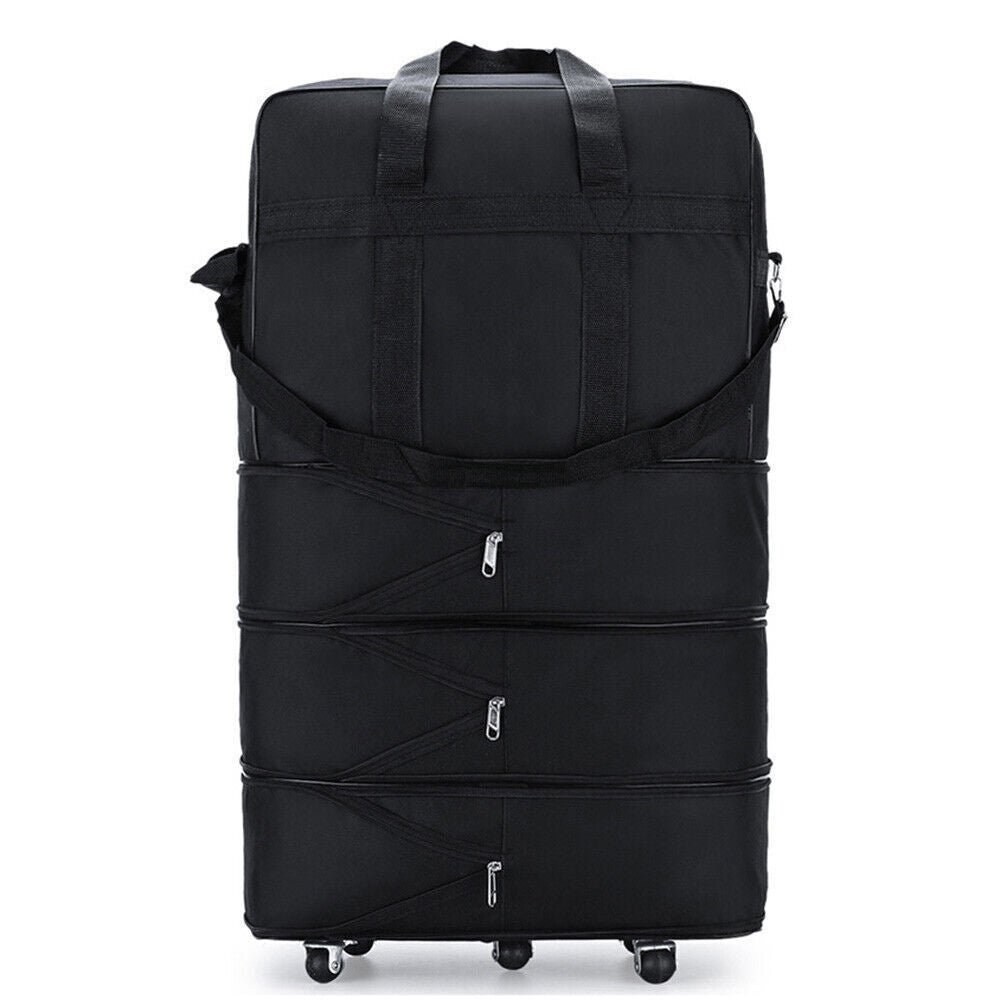 42 Extra Large Lightweight Luggage Trolley Suitcase Travel Bag H V6F9