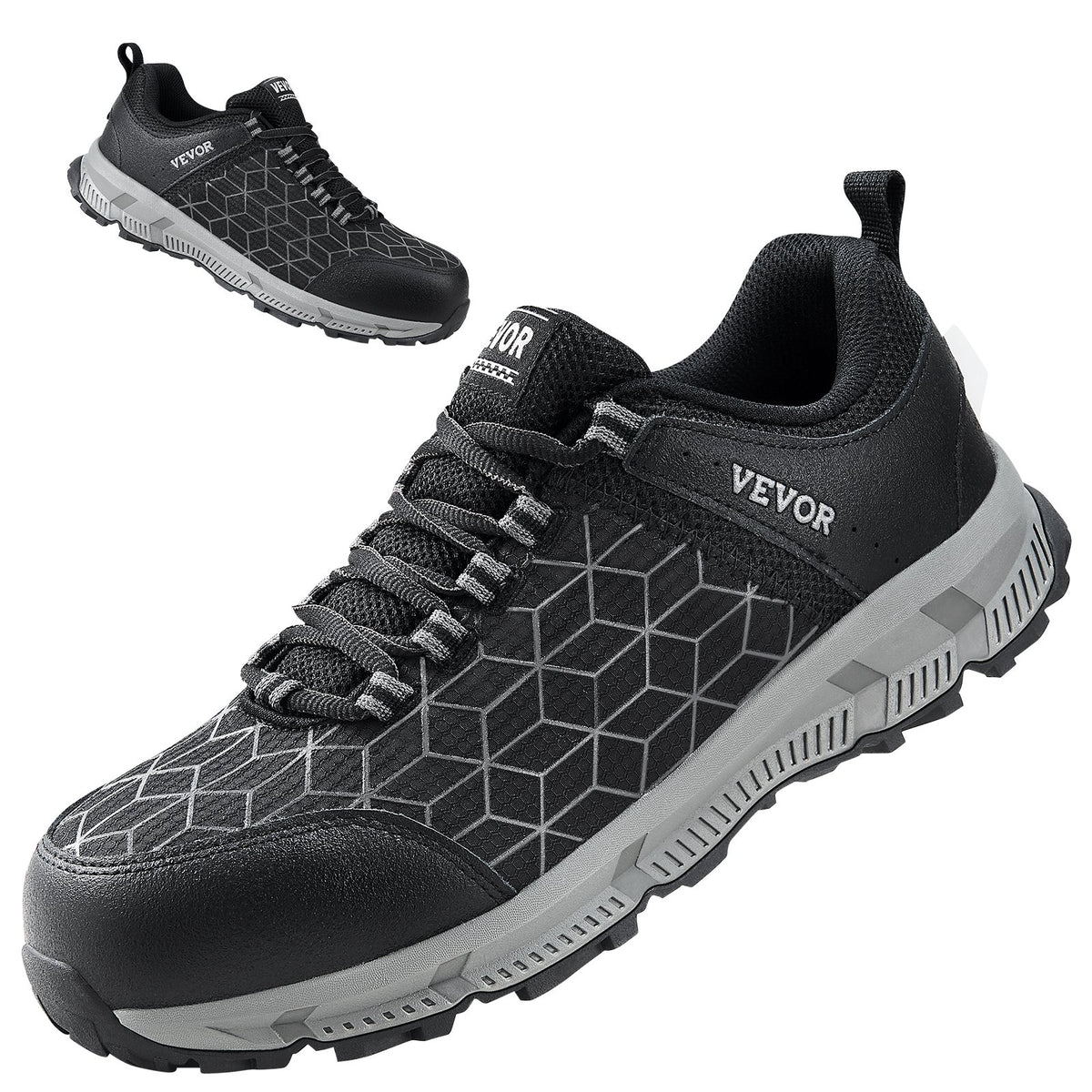 Steel Toe Shoes For Men, US Size 11, Men’s Cushion Sport Safety Toe Athletic Wor