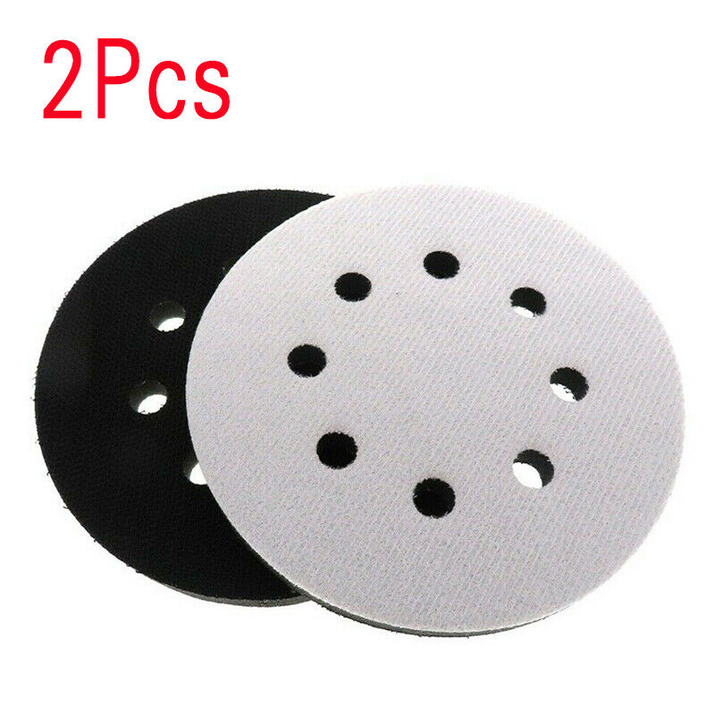 2Pcs 125mm 5inch Diameter Soft Buffer Sponge Interface Cushion Pad Sanding Pads
