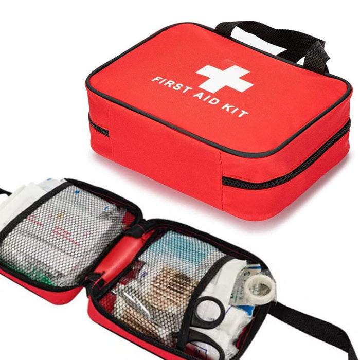 391 PIECE FIRST AID KIT BAG MEDICAL EMERGENCY KIT. TRAVEL HOME CAR WORKPLACE UK