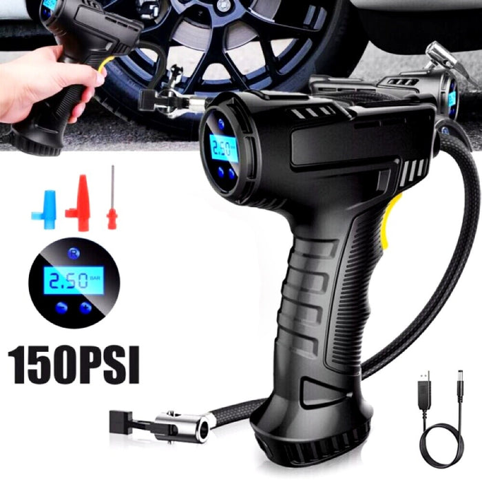 Car Tyre Inflator Cordless 12V Electric Car Tire Air Compressor