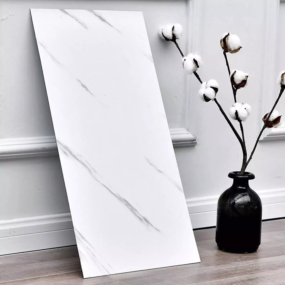 10x Marble Tiles Sticker Self-Adhesive Stick On Kitchen Home Wall Bathroom Decor