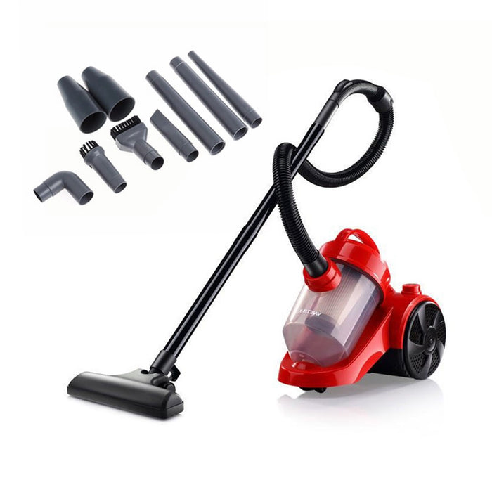 NEW 9PCS Red Black Multi-function Vacuum Cleaner Dust Remover With 1 0 0 0W Mot