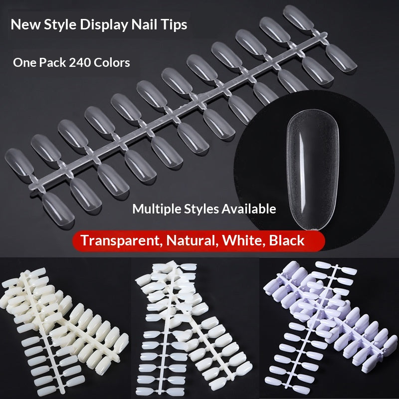 Nail Color Cards 240 Pieces